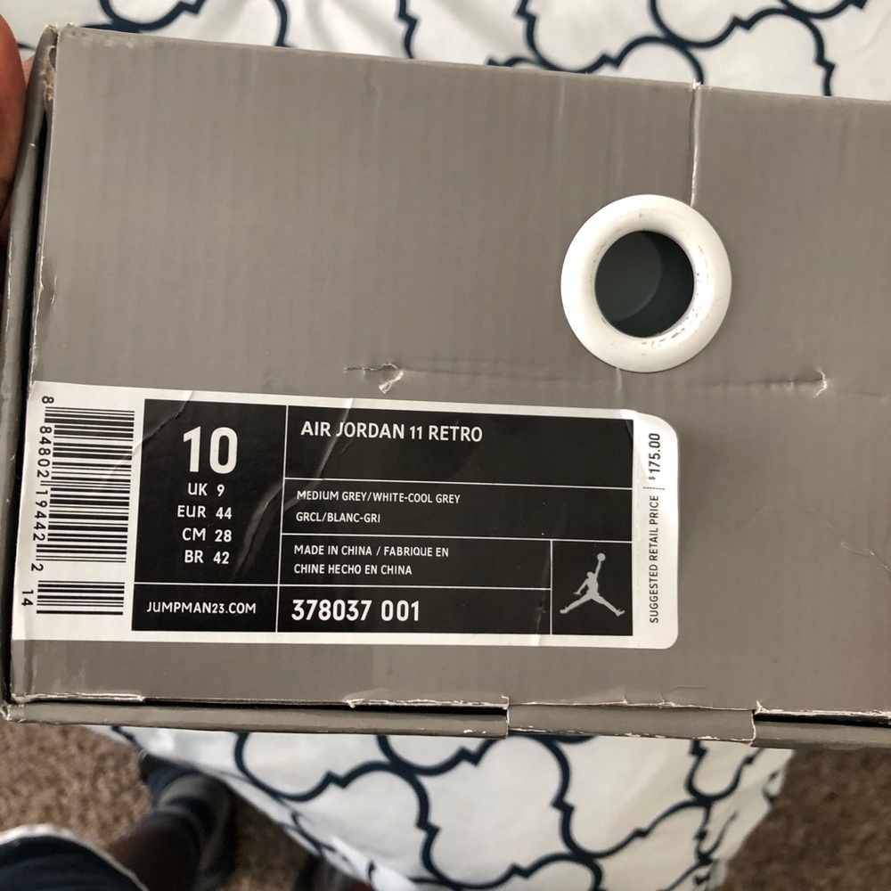 Retro Cool Grey 11s